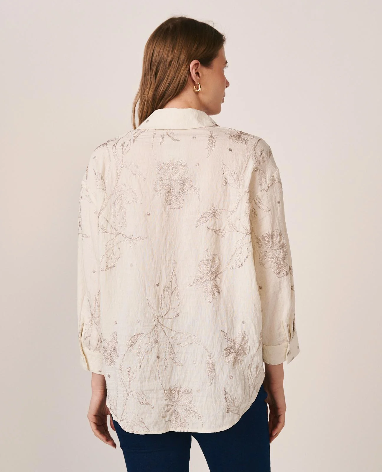 CAMISA BORDADO FLORAL - Image 6