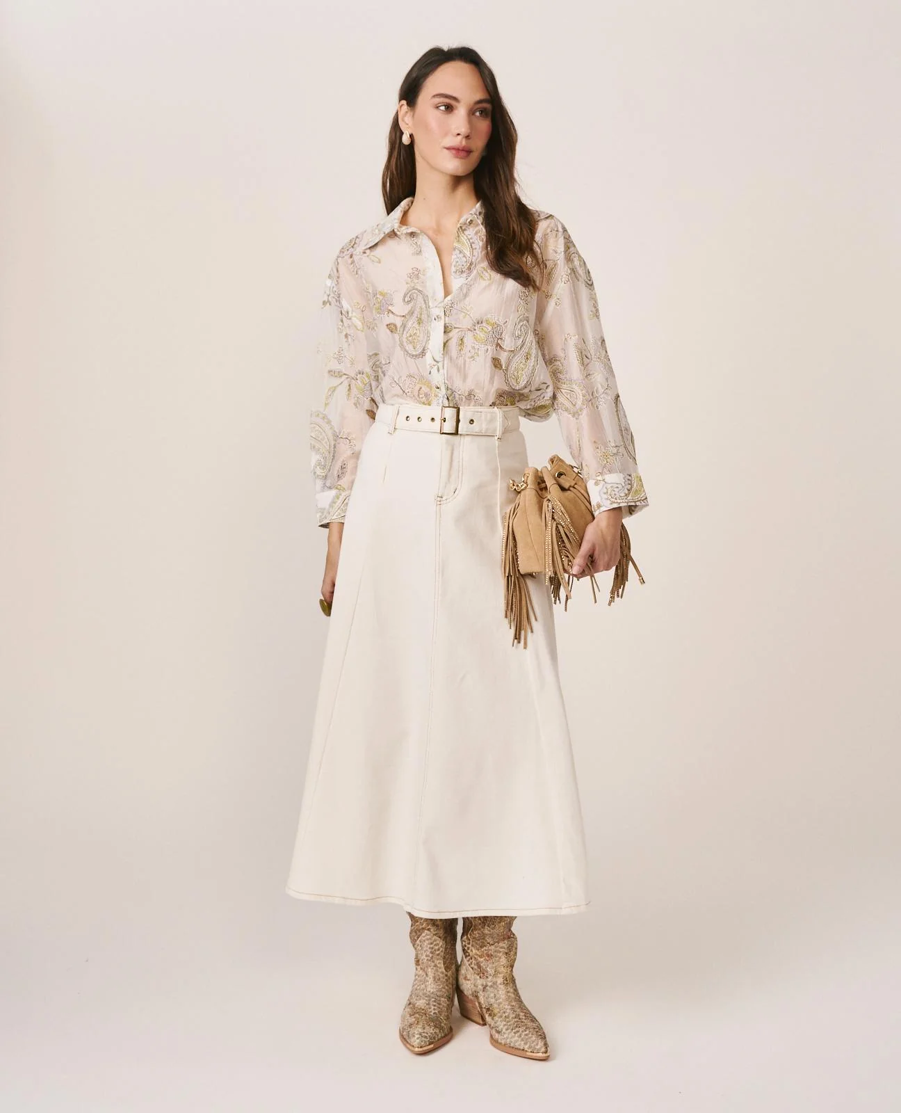 CAMISA BORDADO PAISLEY - Image 3