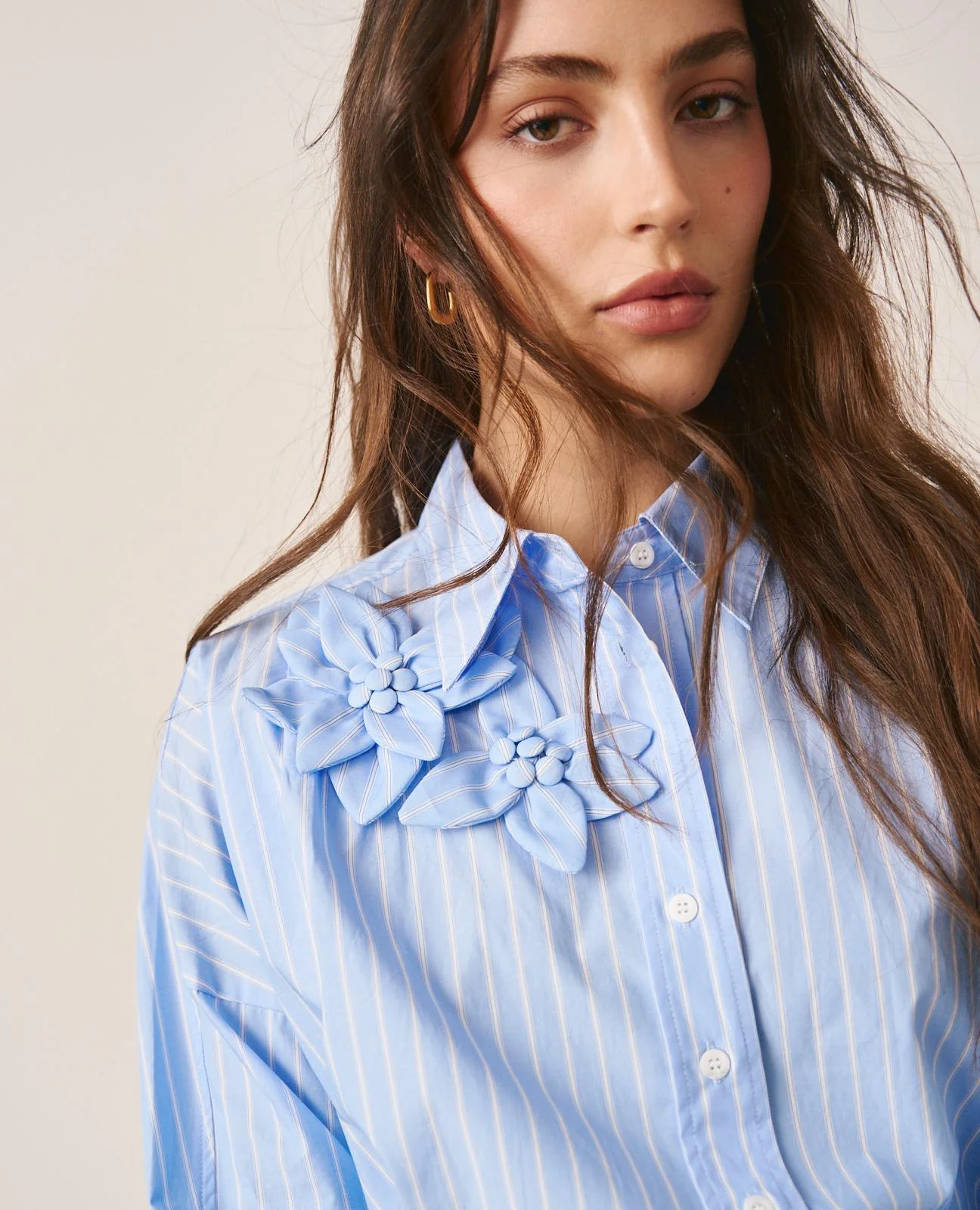 CAMISA RAYADA FLORES - Image 4