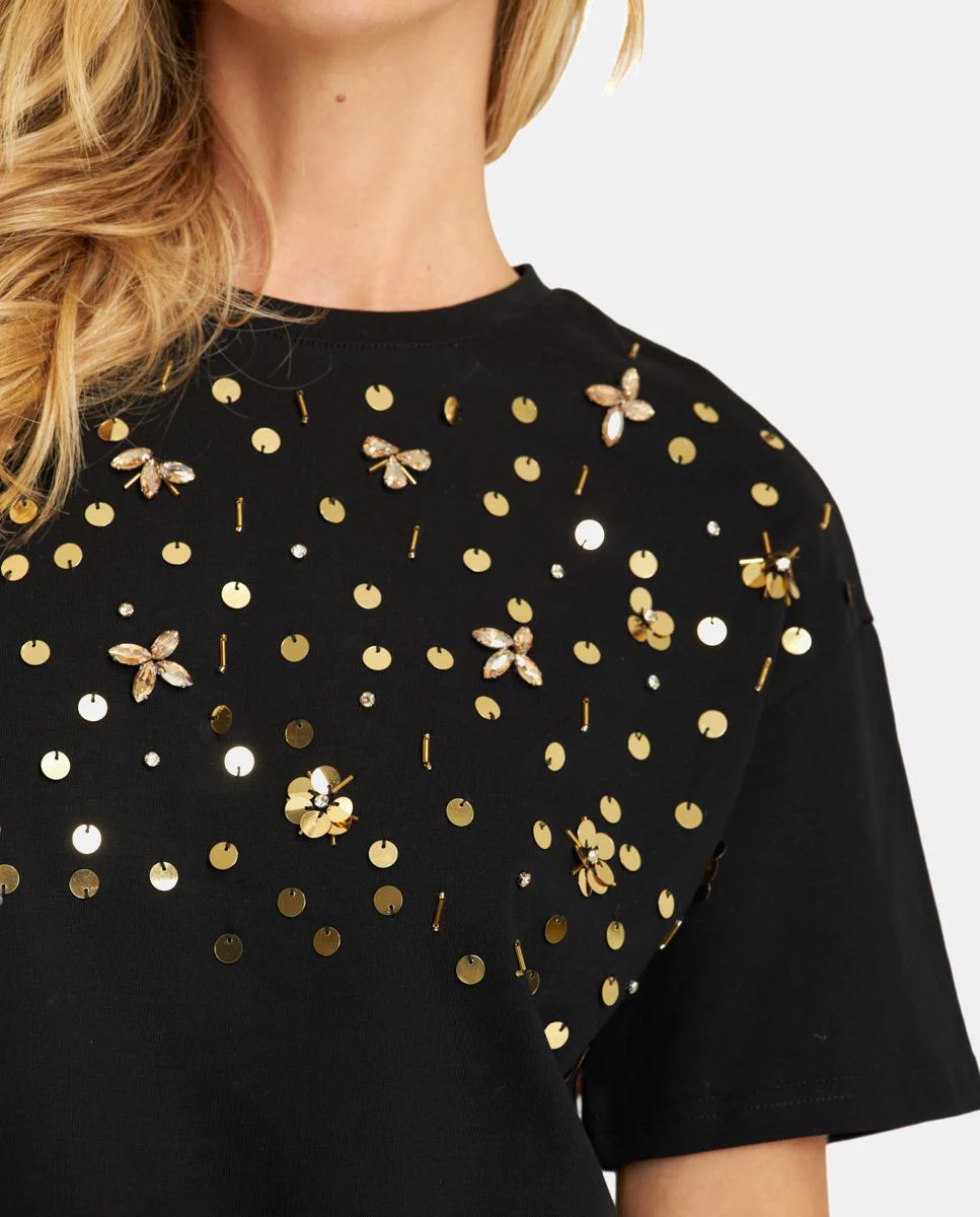 CAMISETA CON ABALORIOS - Image 3