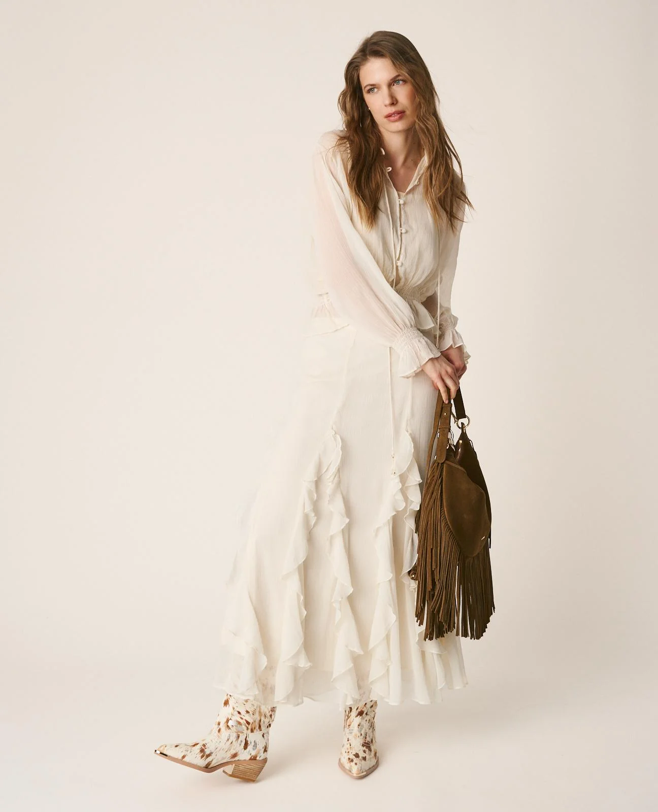 FALDA MIDI VOLANTES - Image 6