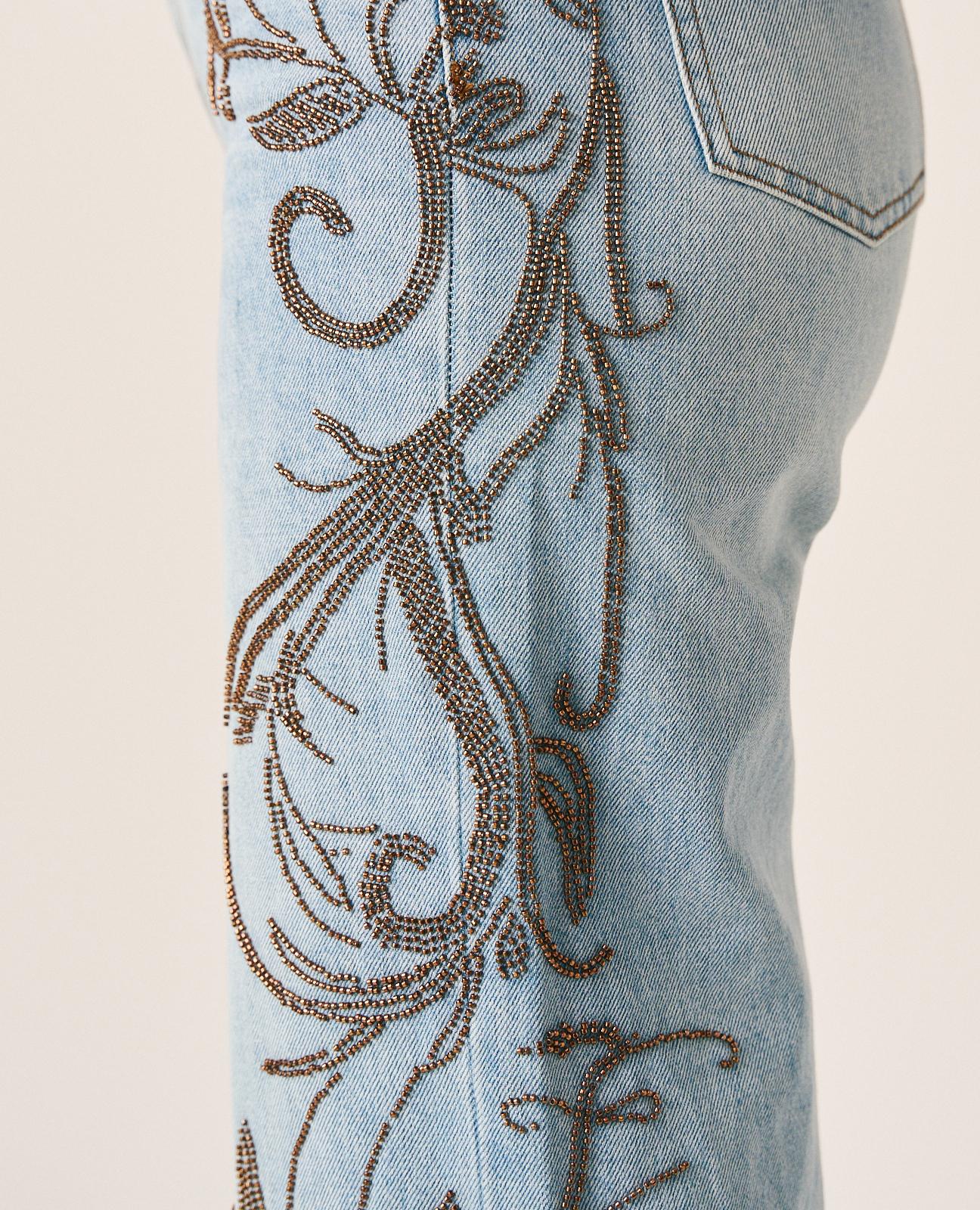 PANTALÓN DENIM DETALLES - Image 6