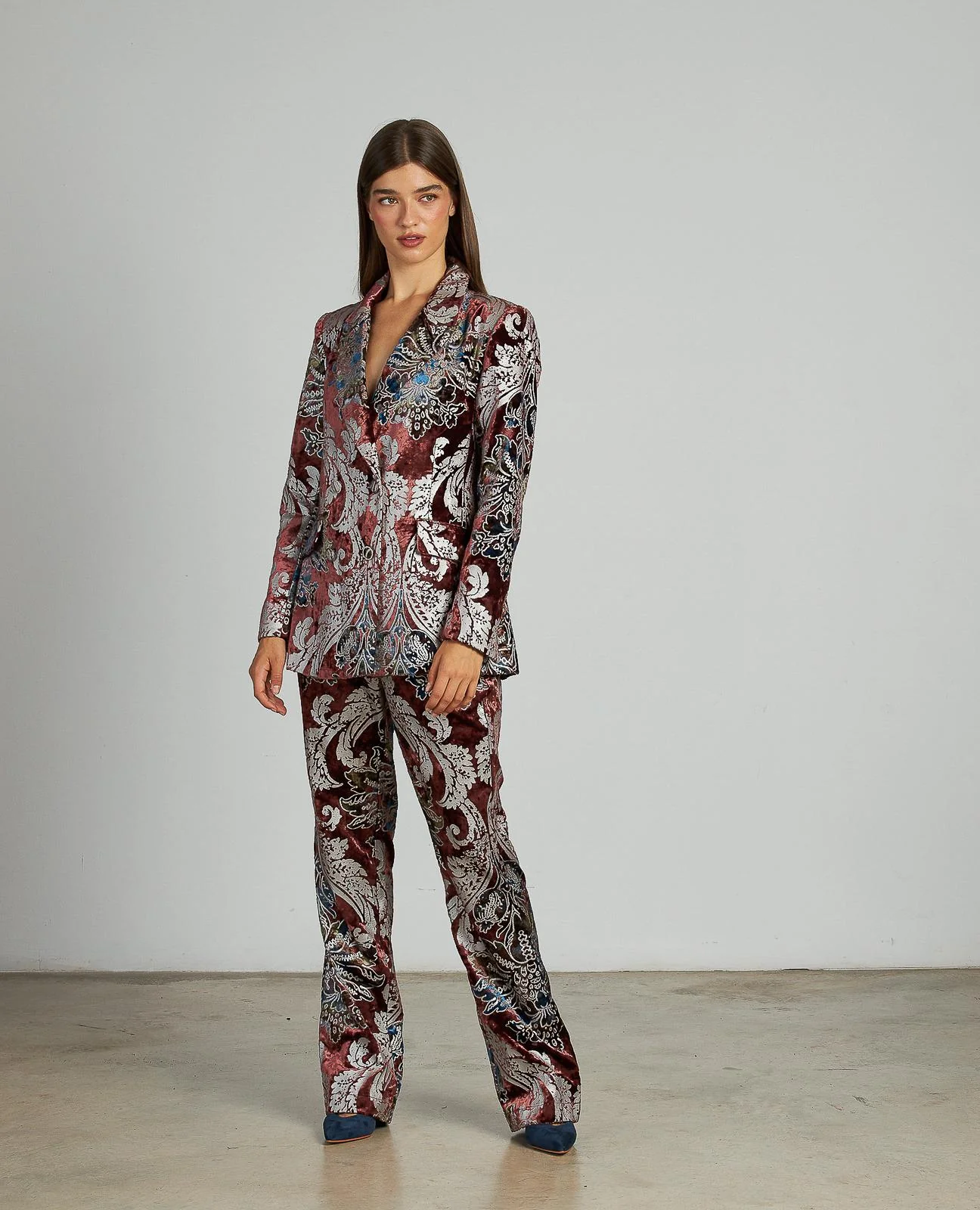 PANTALÓN RECTO EFECTO TERCIOPELO - Image 3