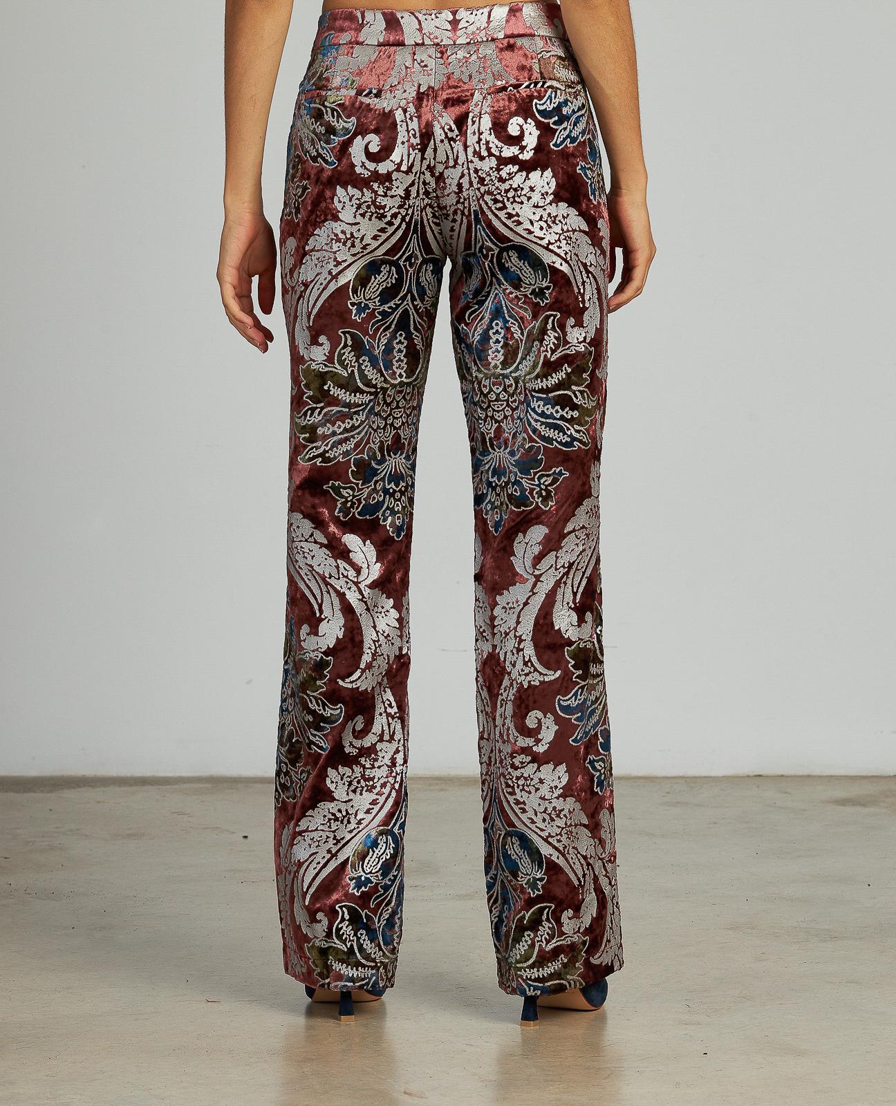 PANTALÓN RECTO EFECTO TERCIOPELO - Image 8