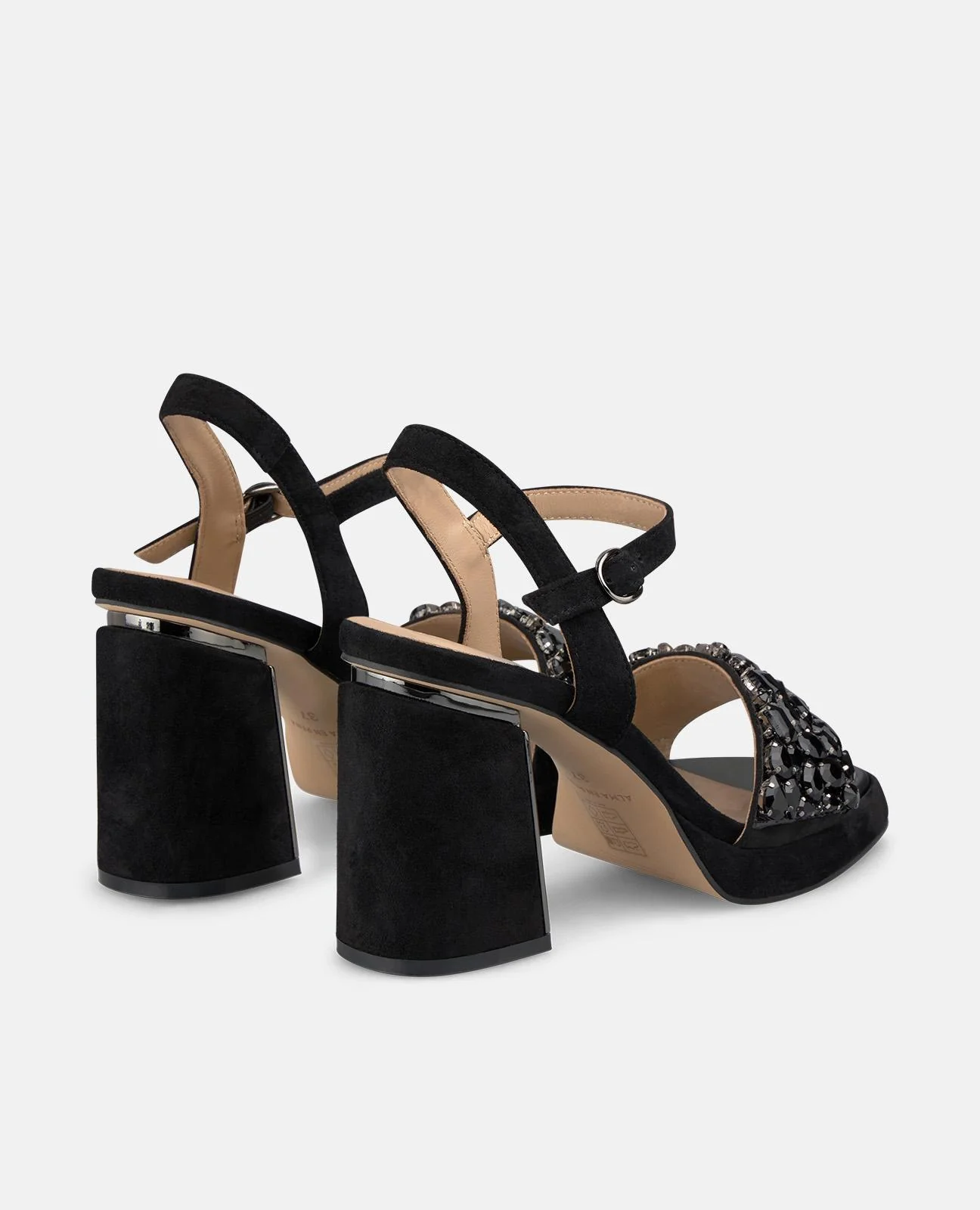 SANDALIA TACÓN ABALORIOS - Image 3