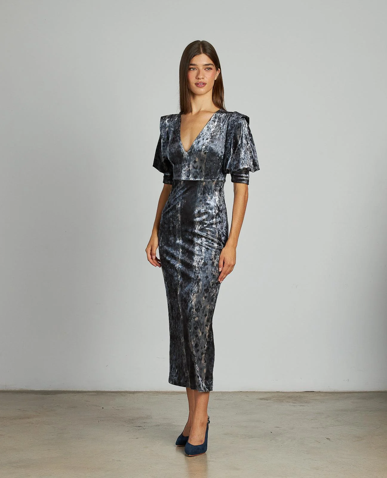 VESTIDO AJUSTADO ESTAMPADO - Image 3