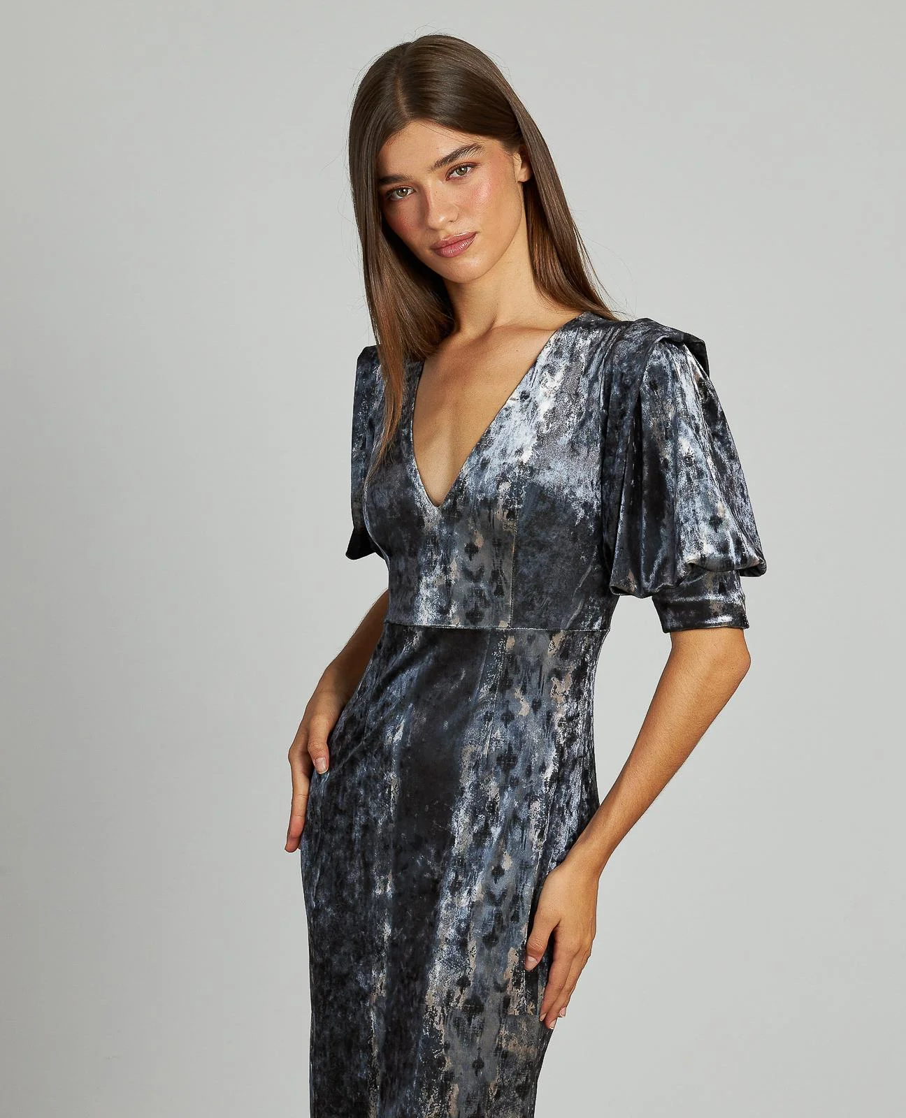 VESTIDO AJUSTADO ESTAMPADO - Image 5