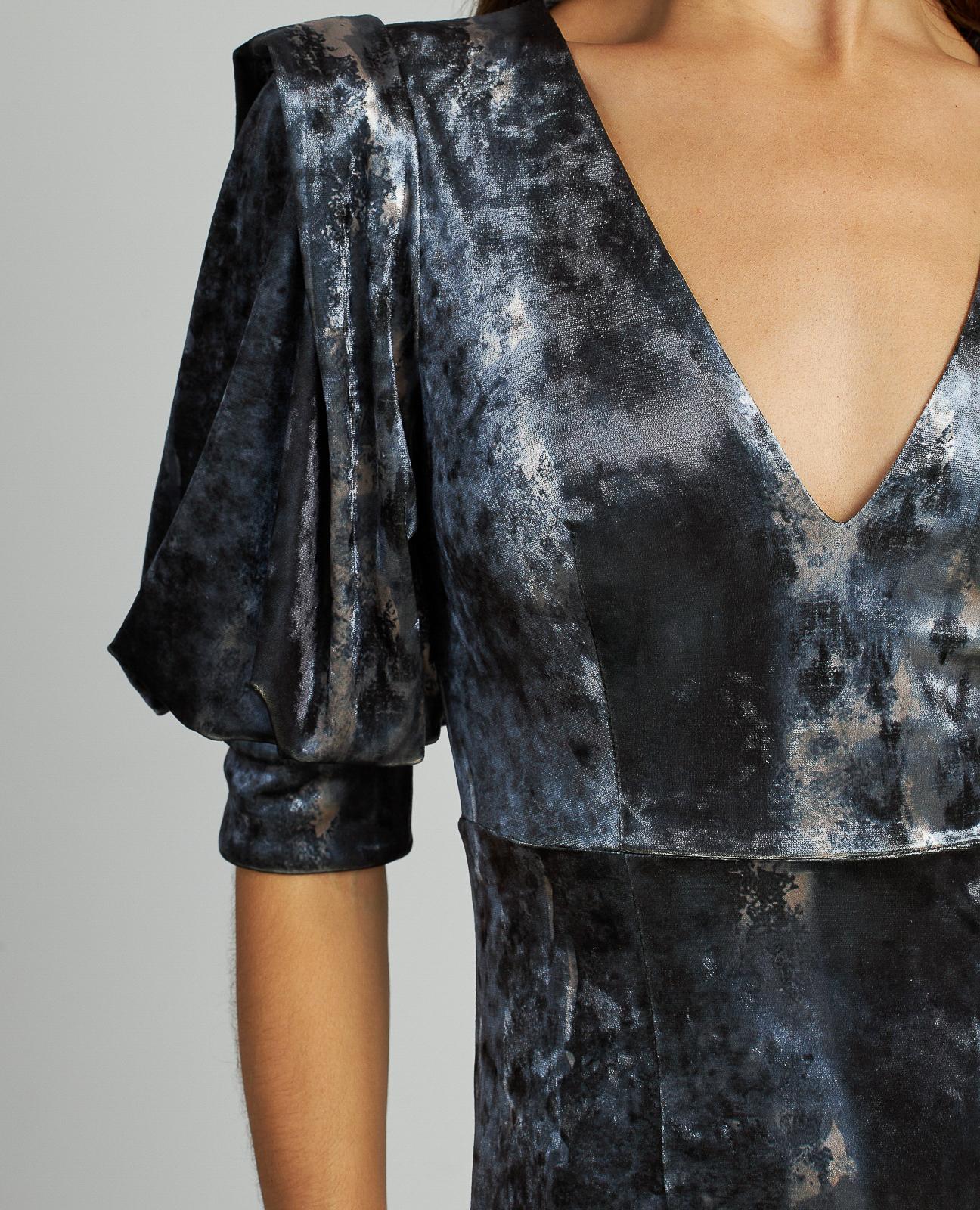 VESTIDO AJUSTADO ESTAMPADO - Image 6