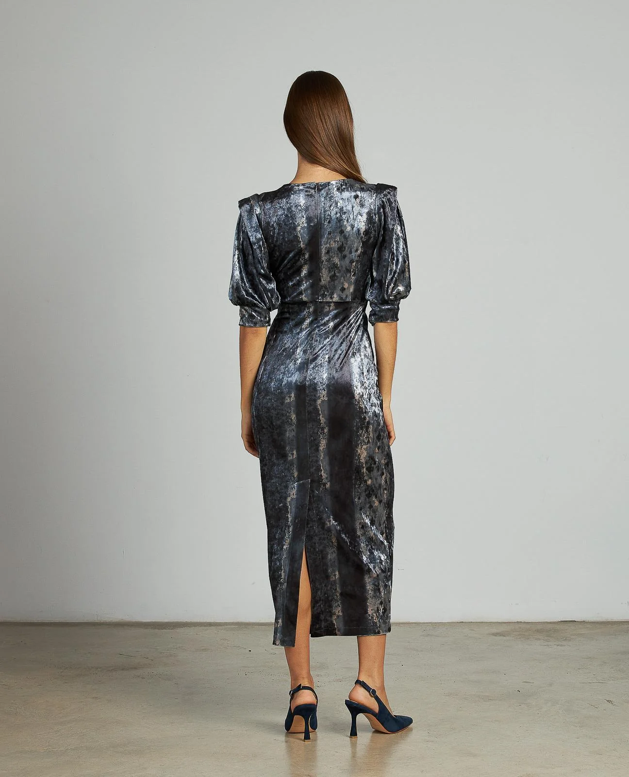 VESTIDO AJUSTADO ESTAMPADO - Image 8