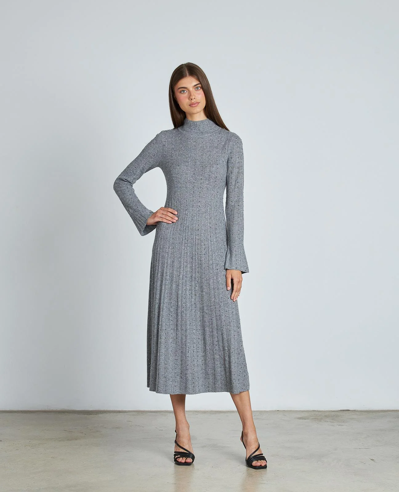 VESTIDO LARGO PEDRERÍA - Image 3